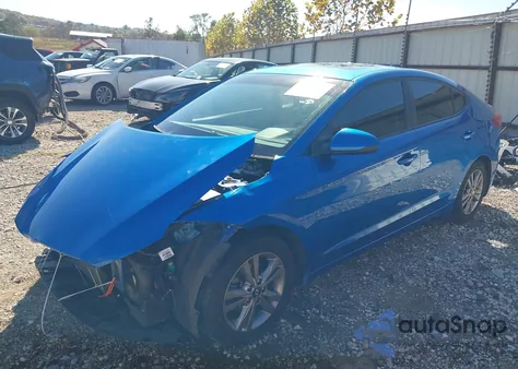 2017 Hyundai Elantra Value Edition из США, поврежденный, VIN 5NPD84LF5HH156440